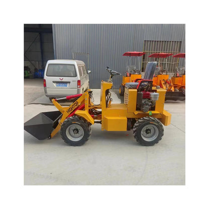 Gasoline/Diesel Wheel Loader  Mini Electric Loader 25Hp Small Loaders