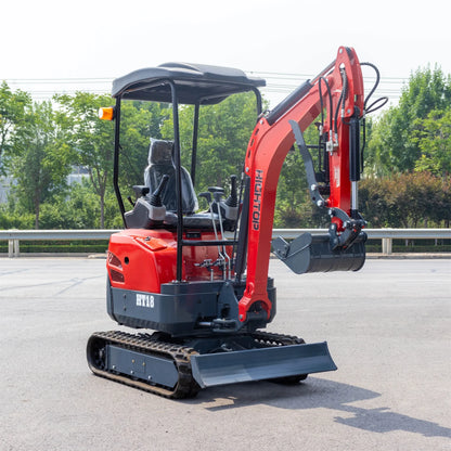 Hightop Excavators Machine Automation Hydraulic Mini Small Micro Crawler Bagger Digger Mini Excavator 1 2 3 Ton