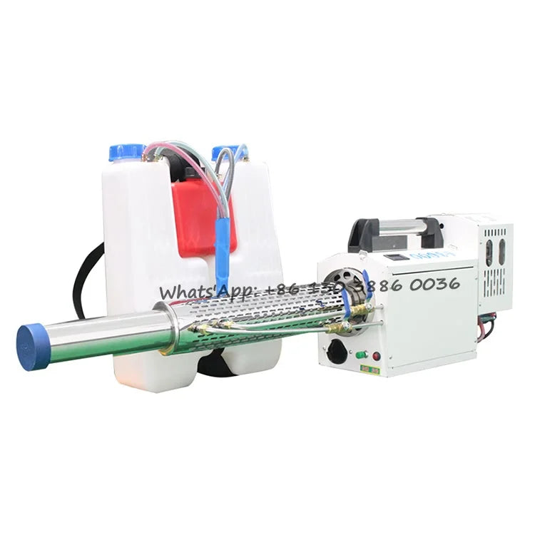 Factory Direct 12V Lithium Battery Thermal Fogging Machine Handheld Electric Ulv Cold Fogger Cordless Nebulizer Machine Sprayer