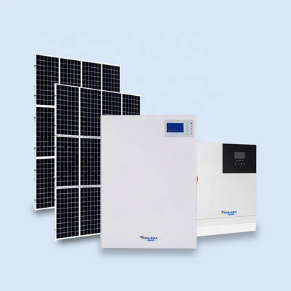 Small Home 5KW 24V Off Grid Pure Sine Wave Solar Inverter Solar Lithium Ion Battery With Inverter