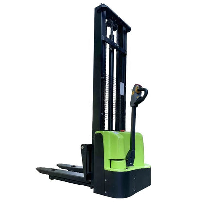 New Popular Electric Stacking Truck Forklift 1t 1.5t Hydraulic Hand Lift For Sale