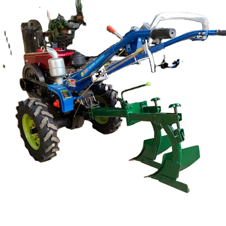 agricultural machinery equipment diesel cultivator motocultor two wheel gasoline power mini tiller 18 hp walking tractor