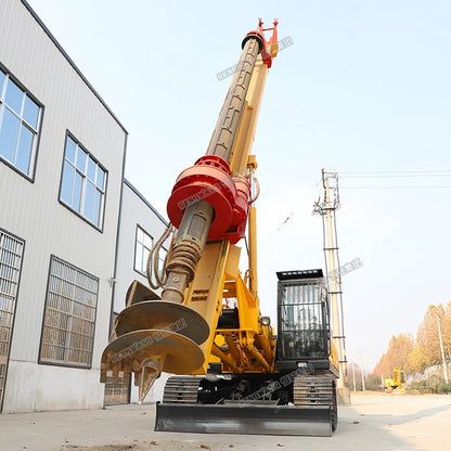 high performance auger bore pile foundation machine rotary drilling rig for sale