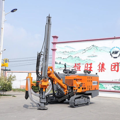 Hengwang HW-452 Down The Hole Hammer Blast Hole Drill Rig for Open Pit Use