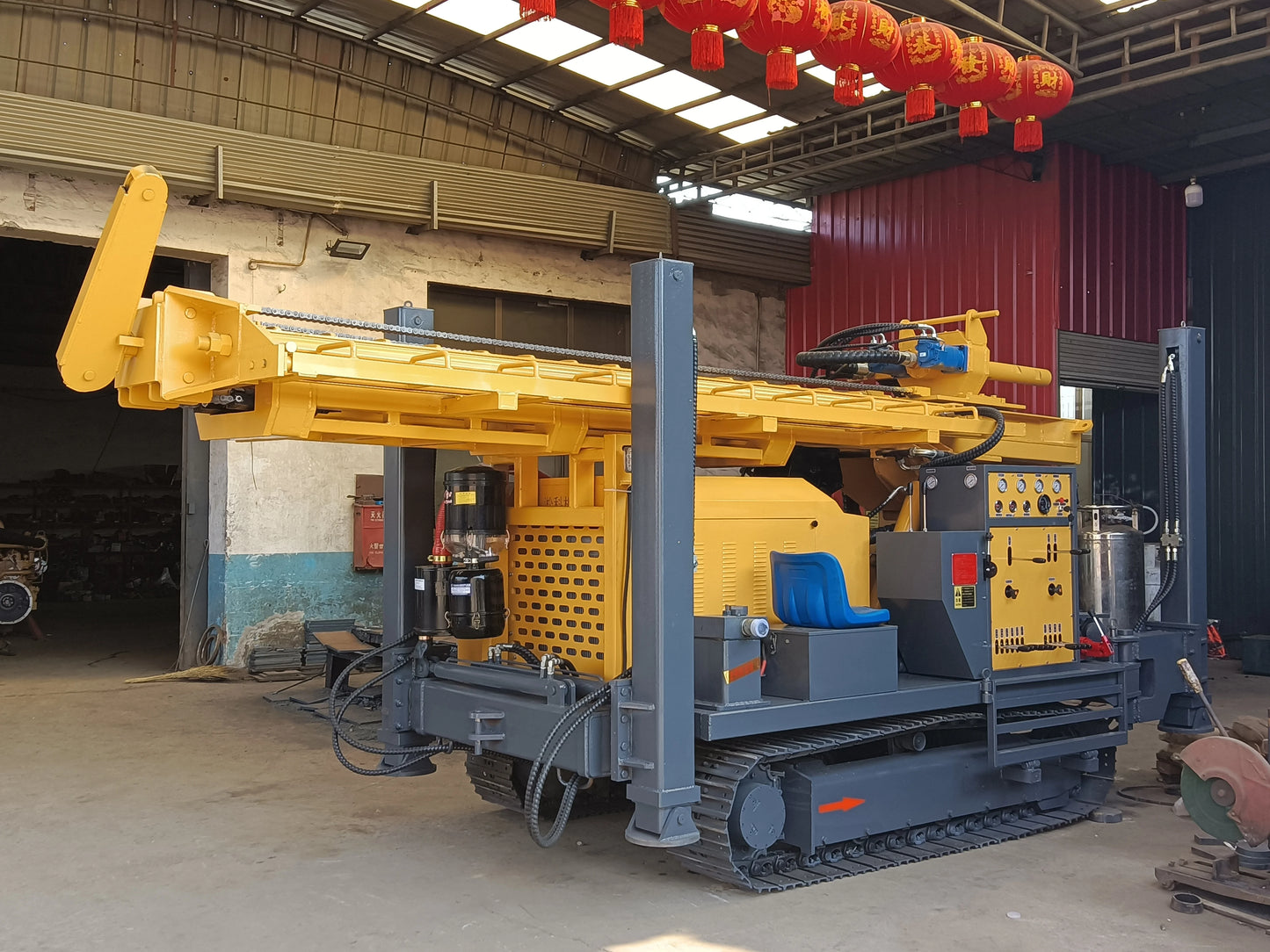 factory Outlet 100m 150m 200m 300m 350m 600m Steel Crawler Mounted Water Well Drilling Rig Machine factory price