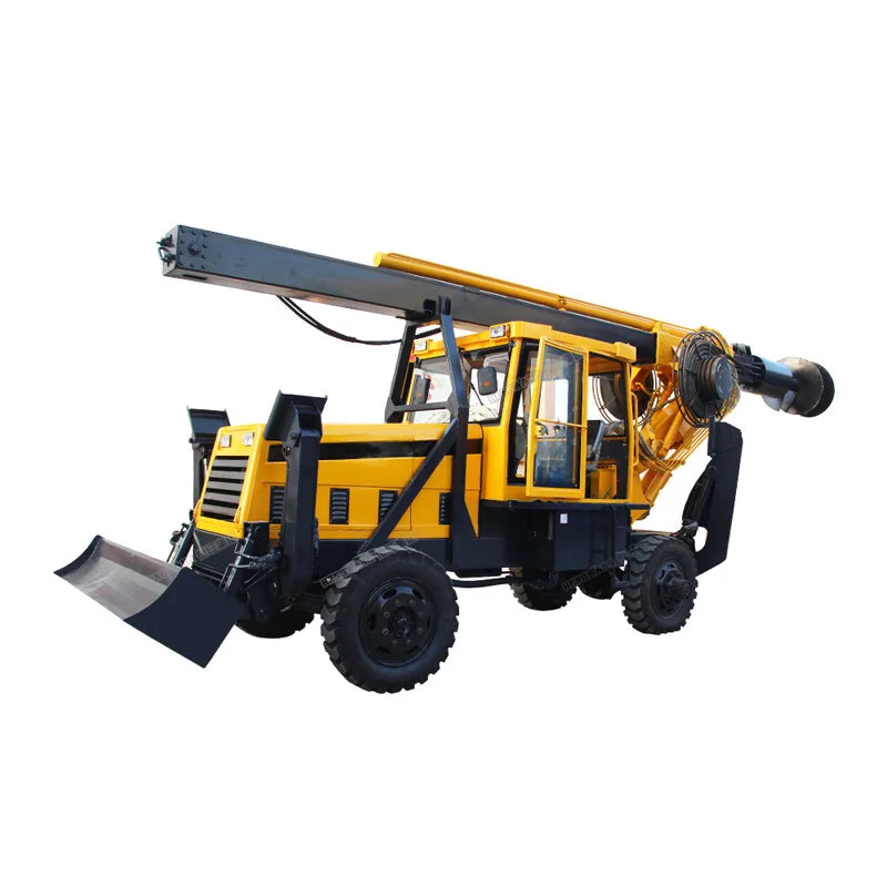 15M Wheels Mining Rotary Drilling Rig Machine