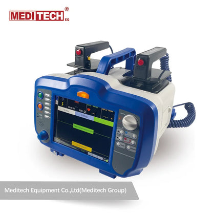 CE approval Physical therapy equipments Portable medical cardiac monitor defibrillator with AED with ECG monitor