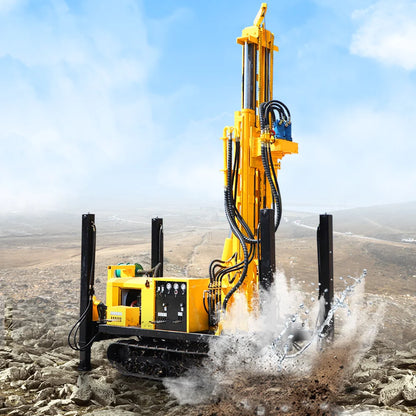 200m 300m 400m depth Rock wells Air Drilling water well drill borehole drilling rig machine for sale