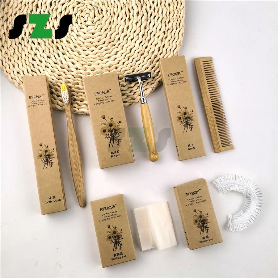 China Professional Hotel Supplies Suppliers Customized Wooden Guest Room Supplies Accessories Set