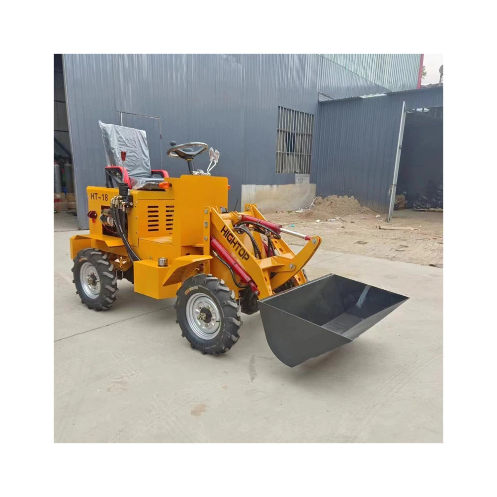 Gasoline/Diesel Wheel Loader  Mini Electric Loader 25Hp Small Loaders