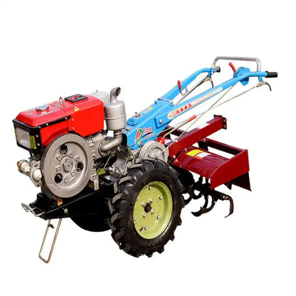 farm multi purpose with plough rotavator corn wheat planter hand walking tractors two wheels