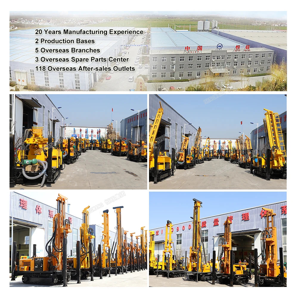 100m 120m 150 meter 180m 350m depth perforadora de pozos borehole drill rig machine water drilling well machine equipment