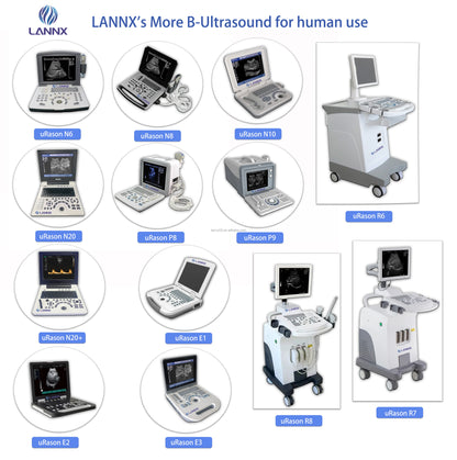 LANNX uRason N6 Medical Ultrasound Instruments ecografia portatil Portable 2D electric black and white ultrasound