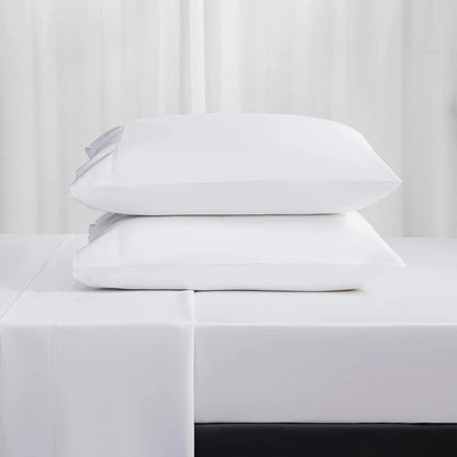 Wholesale Five Star Hotel Luxury White Bedding Set 100% cotton Bed Sheet set