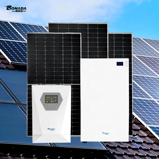 Small Home 5KW 24V Off Grid Pure Sine Wave Solar Inverter Solar Lithium Ion Battery With Inverter