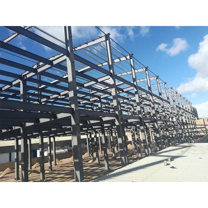 China Customized Light Steel Structure Workshop Shed Warehouse Steel Building Construction