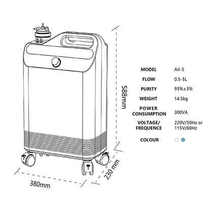 MICiTECH useful medical device hyperbaric oxygen cabin oxygen generator concentrator oxygen concentrator