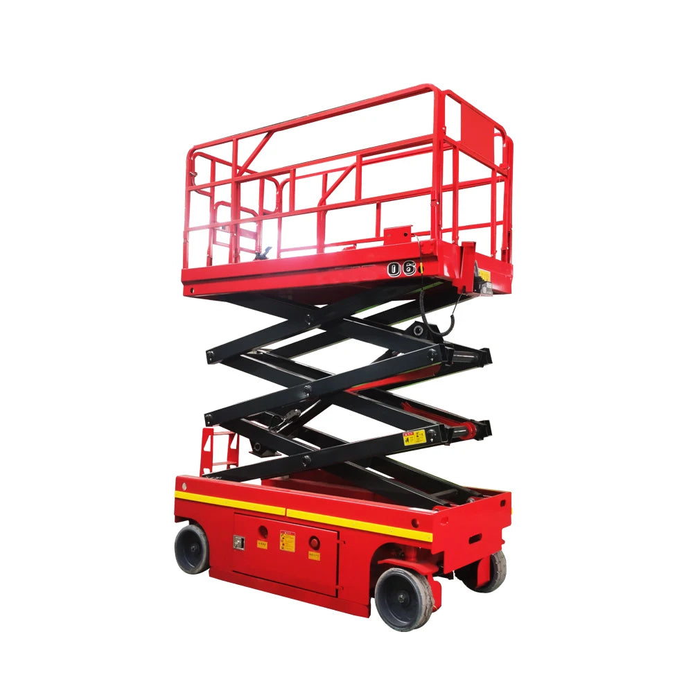 New 6m 8m crawler self propelled scissor lift Track type scissor lift