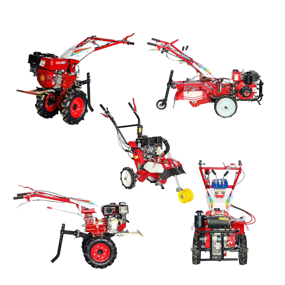 12hp 15hp 18hp diesel engine power tiller motocultor cultivator two wheel walking tractor to zimbabwe