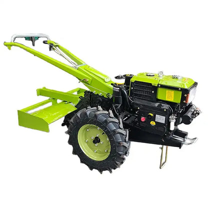 farm multi purpose with plough rotavator corn wheat planter hand walking tractors two wheels