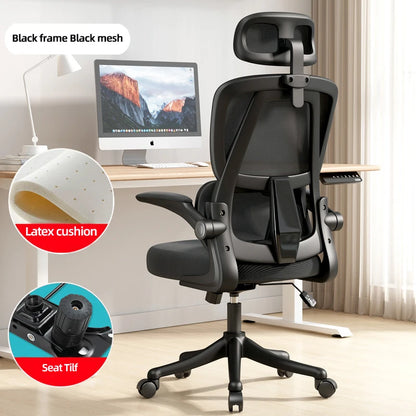 Comfortable Chairs Rotating Fabric Swivel Gas Lifting Computer Desk Ergonomic Mesh Executive Office Chair