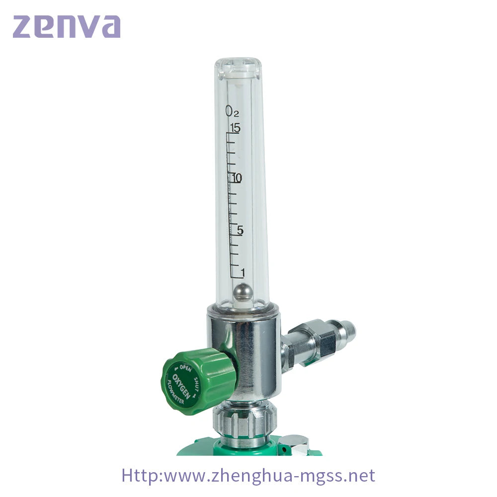 High quality Medical Oxygen Regulator,Oxygen Flowmeter With Humidifier 0-15L/Min