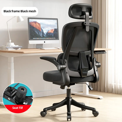 Comfortable Chairs Rotating Fabric Swivel Gas Lifting Computer Desk Ergonomic Mesh Executive Office Chair