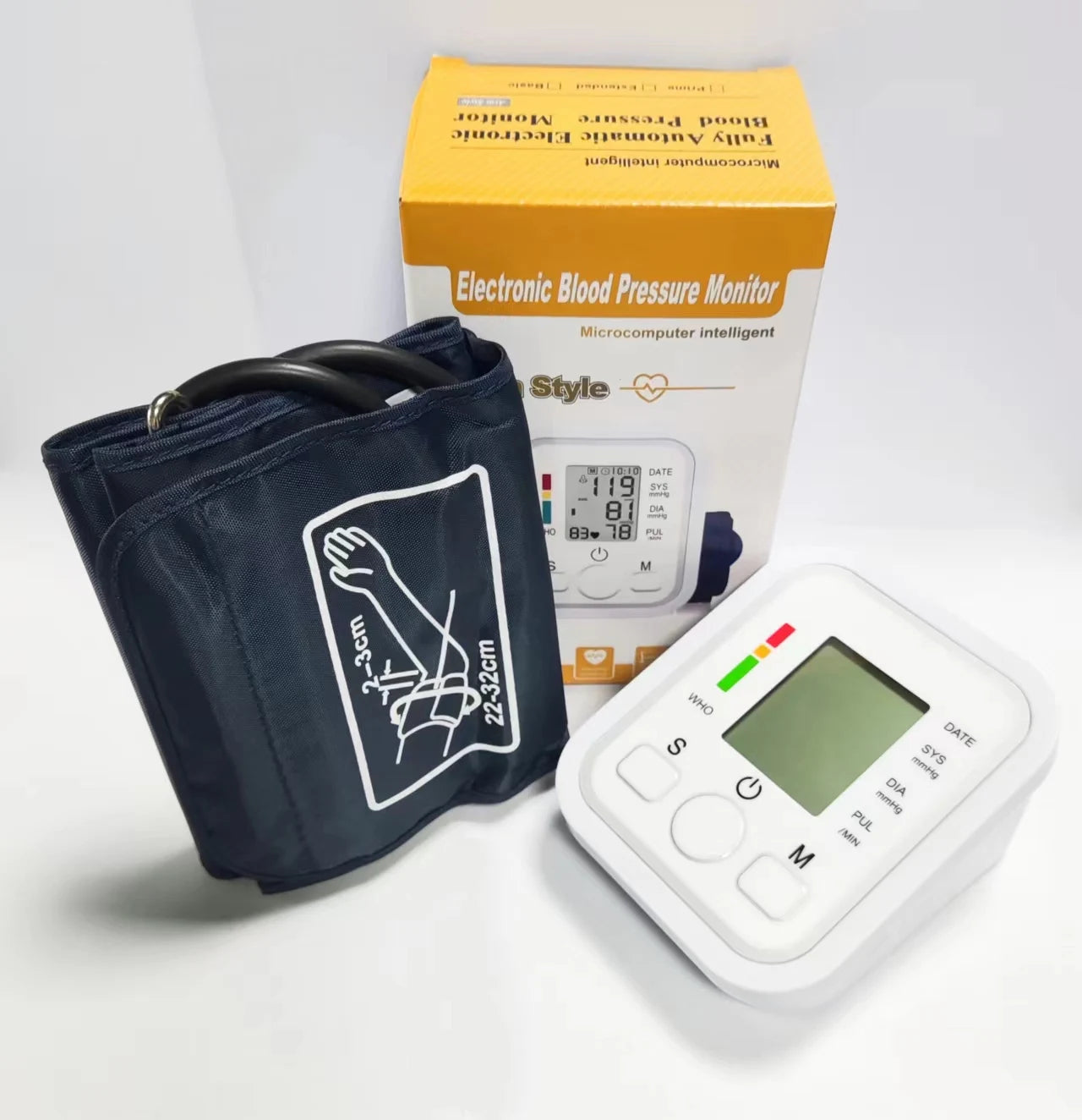 Automatic Medical Sphygmomanometer Tensiometre BP Machine