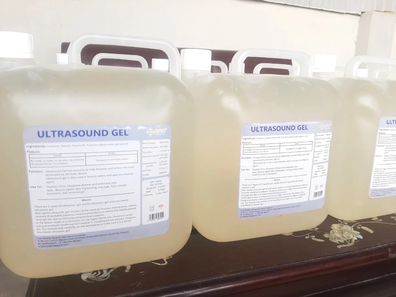 ultrasound gel  medical product 5L good for skin everyone