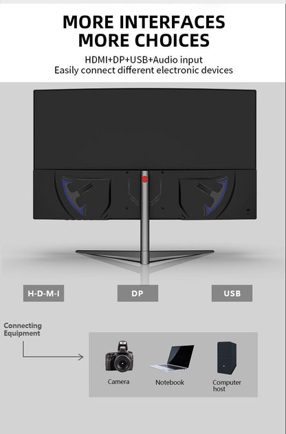 BL240612 pc ultrawide 144hz 32 4k typc screen trading monitors gaming oled desktop monitor 27" 2k 165hz 2k