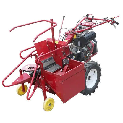 Professional Factory Directly Supply Mini Hand Push Self-Propelled Corn Harvester With High Speed And High Efficiency