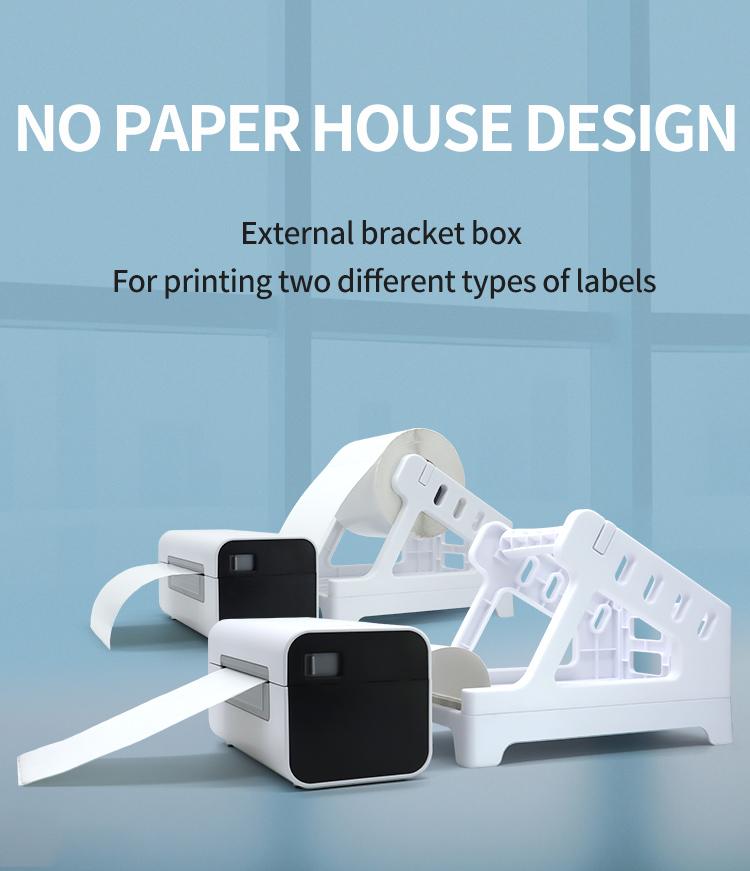 Factory Price Portable Desktop Shipping Waybill Printer Machine 4x6 Sticker Roll Thermal Transfer Barcode Label Printer