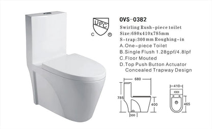 OVS Cupc North America Ceramic One Piece Wc Chinese  Water Closet Prices Ideal Standard Commode Toilets