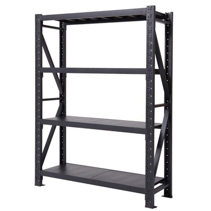 Morgie steel racks with Adjustable Utility Shelves 3 Tie Heavy duty shelving rack for industrial storage