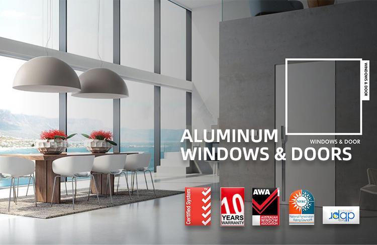 Alucasa NFRC AS2047 Certificate High Security Double Glazed Aluminum Glass Sliding Windows 36 x 48