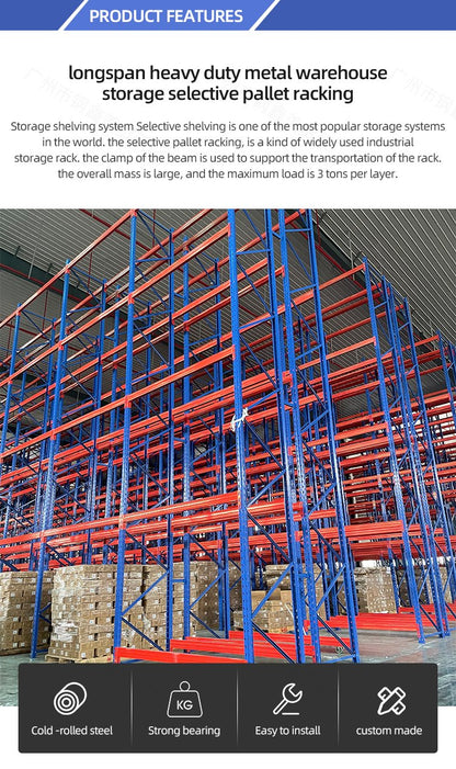 GXM heavy duty warehouse pallet system warehouse racking pallet rack shelving pallet racking for industrial  shelves system