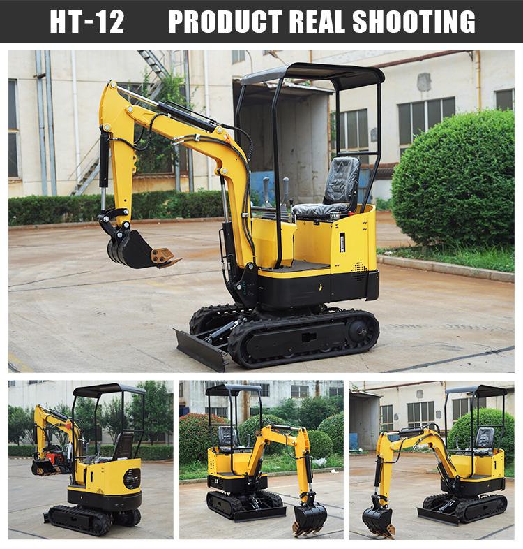 Free Shipping EPA Excavator 3.5 Ton  Crawler Digger Farm Used Minibagger 1 Ton Mini Excavator Machine For Sale