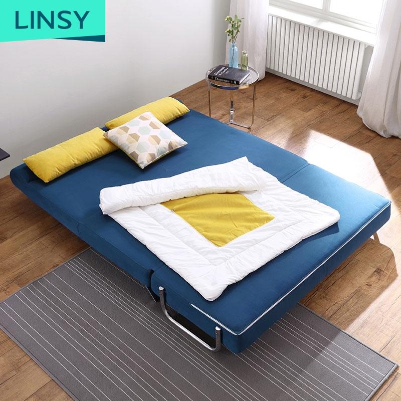 Linsy Modern European Sofa Bed Set Furniture Sleeping Multi-Function Sofa Cum Bed Folding Living Room Furniture Sofabed 1010