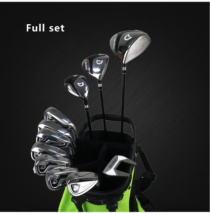 Konday  Men Golf Club Set 460CC Titanium Driver #1 Iron club Regular x7 56 degree Sand Wedge SS Putterx1