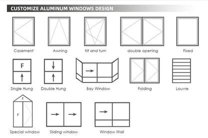 Alucasa NFRC AS2047 Certificate High Security Double Glazed Aluminum Glass Sliding Windows 36 x 48