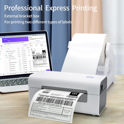 Factory Price Portable Desktop Shipping Waybill Printer Machine 4x6 Sticker Roll Thermal Transfer Barcode Label Printer