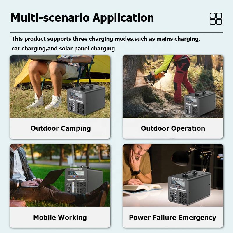 Outdoor solar generator portable ups power supply station generator system power banks 50000mah capacity