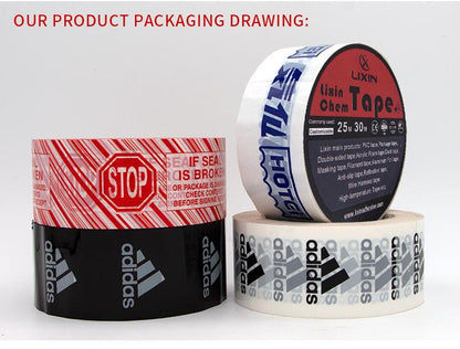 Custom Packing Tape Branded Strong Adhesive Printed Tape Roll Printed Adhesive Tape