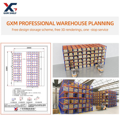 GXM heavy duty warehouse pallet system warehouse racking pallet rack shelving pallet racking for industrial  shelves system