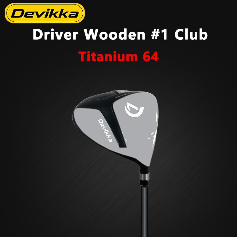 Konday  Men Golf Club Set 460CC Titanium Driver #1 Iron club Regular x7 56 degree Sand Wedge SS Putterx1