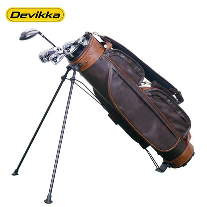 Konday Hot Sale Custom logo Golf Stand carry Bag synthetic leather golf bags