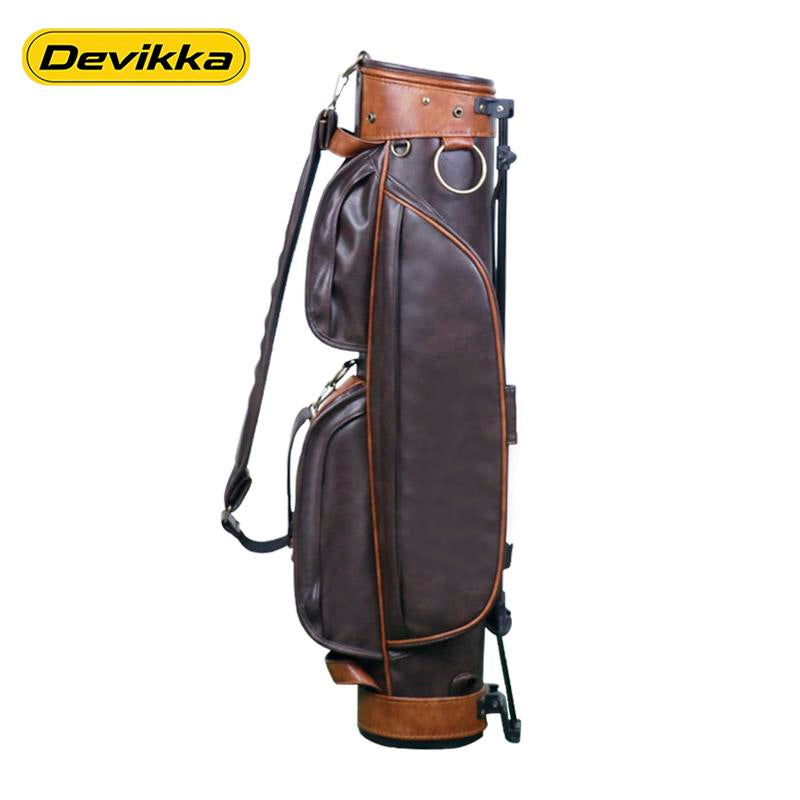 Konday Hot Sale Custom logo Golf Stand carry Bag synthetic leather golf bags