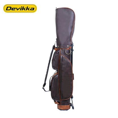 Konday Hot Sale Custom logo Golf Stand carry Bag synthetic leather golf bags