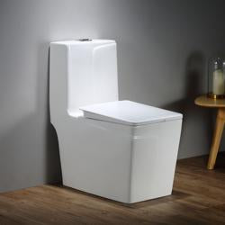 Modern sanitary ware water closet bathroom square water closet ceramic commode color square toilet bowl one piece wc toilet