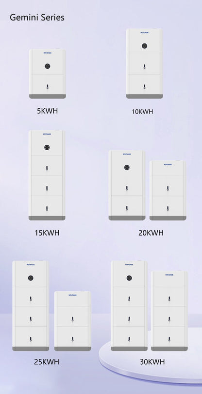 4600W Residential Hybrid Off Grid With 48V 10KWH Lithium Battery Stack Solar Power System For Home ESS Solar Power System